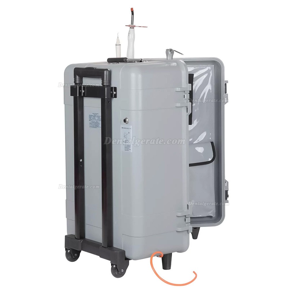 Dynamic&reg; DU893 Mobile Dentaleinheit Mit Luftverdichter + Aush&auml;rtung Licht + Scaler